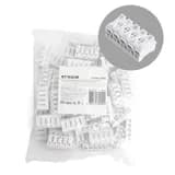 Монтажная пружинная клемма STEKKER для подключения фазных проводников 5 полюса без креплений LD2944005 32956