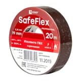 Изолента ПВХ коричневая 19мм 20м серии SafeFlex EKF