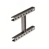 Крепление H-образное к вертикальной двутавровой балке 200 мм горячеоцинкованное