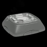 Основание для колонн запасное серебристый металлик