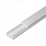 Кабель-канал белый 2-й замок в г/к 20х10 мм (180м/уп) Промрукав