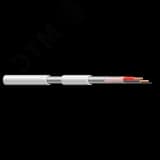 Кабель КПСЭнг(А)-FRLSLTx 1х2х0.2 для ОПС и СОУЭ оболочка с низкой токсичностью продуктов горения экранированный огнестойкий 1 пара 0.2мм.кв Технокабель