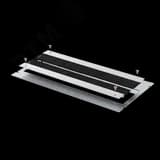 Пластина со щетками шириной 1000, глубиной 210мм