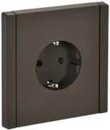 Розетка СП FORTE&PIANO FP316 16А с заземл. без защ. шторок винт. крепл. сер. IEK FP-R11-16-K03