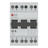 Переключатель трехпозиционный ТПС-63 3P 63А PROxima EKF TPS363