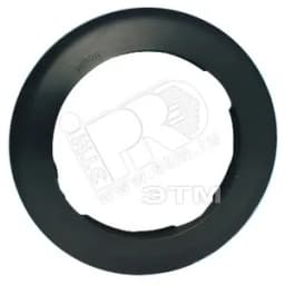 Рамка 2 поста, круг, S88, графит