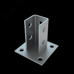 Основание потолочной стойки для страт-профиля 41х41 мм