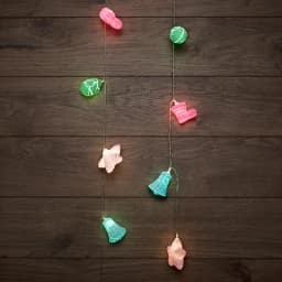 Гирлянда светодиодная Новый год 15 м прозрачный ПВХ 10 LED теплый белый питание 2 х АА батарейки не в комплекте 303081