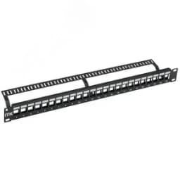 Патч-панель модульная UTP 24 порта 1U