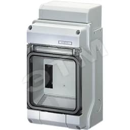 Щит распределительный навесной ЩРн-П-4 IP65 пластиковый без клеммы PE-N прозрачная дверь метрическая опрессовка 4 модуля