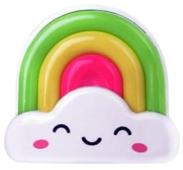 Светильник светодиодный NL-177 «Радуга» 220В ночник с выкл. бел. Camelion 12533