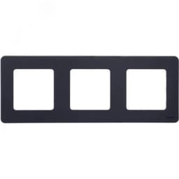 Рамка 3 поста INSPIRIA антрацит