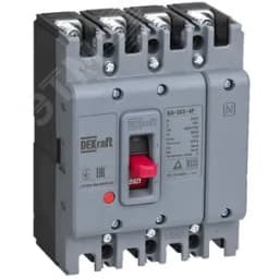 Силовой автоматический выключатель 4P 180А 36кА ВА-303