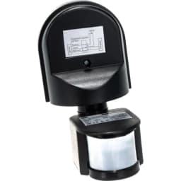 Детектор движения ДД 008 1100Вт угол обз. 180град. дальн. 12м IP44 черн. IEK LDD10-008-1100-002