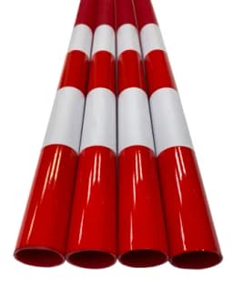 Веха оградительная 1800-40 мм красная