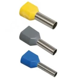 Наконечник штыревой НШвИ 2х0.75-10 белый НГИ2 (100шт) IEK