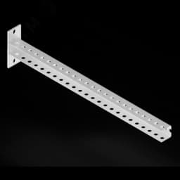 Консоль 40х40 основание 500 облегченная П-образная