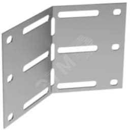 Соединитель угловой H80мм цинк-ламельный (аналог горячеоцинкованный)