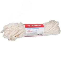 Веревка капроновая, d=5,0 мм, 20 м, 270 кгс, 9 ктекс 50205 ЗУБР