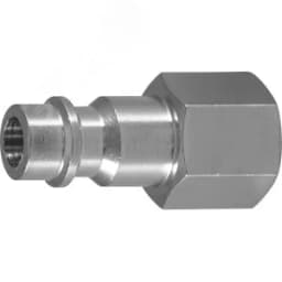 Штуцер БРС европейского типа с внутренней резьбовой частью BSPT 1/4"