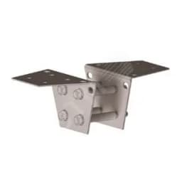 Кронштейн потолочный сдвоенный КПС УТ1,5, оцинкованный лист, S2,0