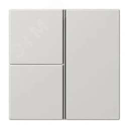 Набор клавиш для сенсорного модуля KNX, тройной,  светло-серый