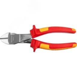 Бокорезы "ELECTRO-KRAFT" усиленные, Cr-Mo сталь, двухкомпонентная маслобензостойкая рукоятка, хромированное покрытие, 180мм