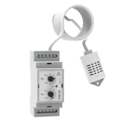 АМАДОН Электронный термостат для контроля обогрева и вентиляции/аппаратуры с выносным водонепроницаемым датчиком УКМ-1М