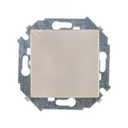 15 Выключатель проходной (переключатель) 16А 250В винтовые зажимы шампань