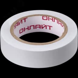 Изолента ОНЛАЙТ 71 673 OIT-B15-10/WH белая