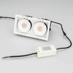 Светильник CL-SIMPLE-S148x80-2x9W Warm3000 (WH, 45 deg) (Arlight, IP20 Металл, 3 года)