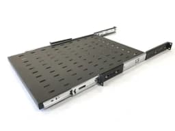 Полка выдвижная c 19" креплением TSS3-450-RAL9004 Hyperline