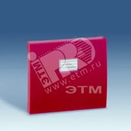 Клавиша для выключателя с подсветкой, S44A, красный