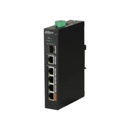 Неуправляемый 6-ти портовый коммутатор с 4 PoE портами DH-PFS3106-4ET-60-V2 Dahua