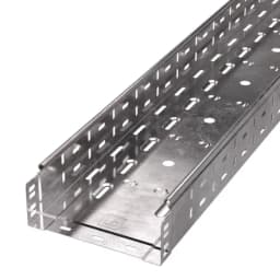 Лоток перфорированный Стандарт 200х80х3000 (1,0 мм) (6 м/уп) Промрукав