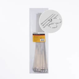 Хомут стальной STEKKER SSCTE79400 79х400мм d пучка max 114мм нагрузка 120кг серый упаковка 25 шт 32802