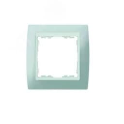 Рамка на 2 поста, S82, пастель серая - белый