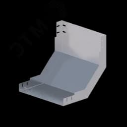 Лоток монтажный угловой 90 вверх ЛУ90В.400.80.408.1,2.1