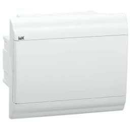PRIME Корпус пластиковый ЩРВ-П-9 белый/белая дверь IP41 IEK (MKP82-V-09-WD-41-20)