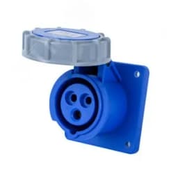 Розетка для скрытой проводки 2Р+РЕ 32А 220В IP67 РЩ-103