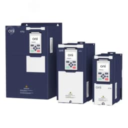 Преобразователь частоты K751 380В 3Ф 90-110кВт 176-210А с дросселем постоянного тока ONI