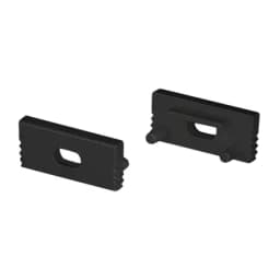 Заглушка SLSLIMH7 BLACK с отверстием Arlight Пластик 037510