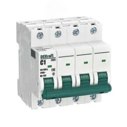 Выключатель автоматический 4Р 1А х-ка C ВА-103 6кА