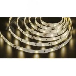 Лента светодиодная LEDх30/м 5м 7.2w/m 12в теплый белый