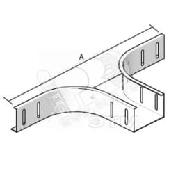 Ответвитель Т-образный 500х110 гор AS AS110.500 Вергокан Россия