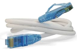 Патч-корд U/UTP, 6 Hyperline PC-LPM-UTP-RJ45-RJ45-C6-1M-LSZH-WH