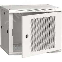 Шкаф LINEA W 6U 600x450 мм дверь перфорированная RAL7035 ITK