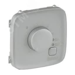 Valena ALLURE Лицевая панель для термостата для теплых полов Алюминий