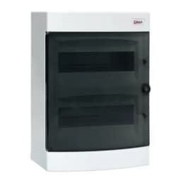 Щит распределительный навесной Unix 2х12мод. IP41 прозр. дверь PROxima EKF ux-2x12-n