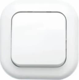 Выключатель 1-кл. 1п 2мод. СП Валентина 6А IP20 С16-040 бел. Кунцево 7643